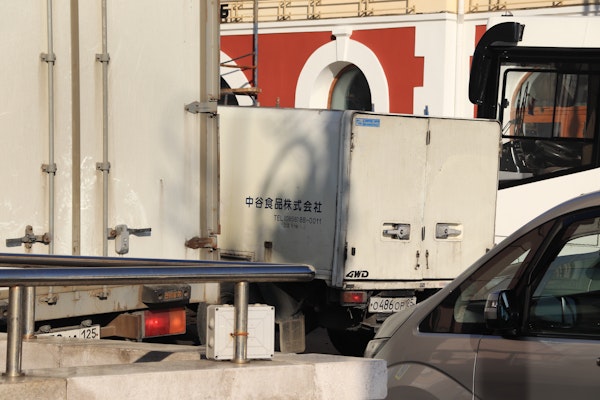 鳥取の「中谷食品株式会社」のトラック